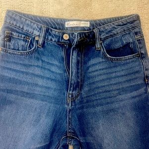 KanKan "Estillo" straight leg jeans.  Size 26/26inseam.
